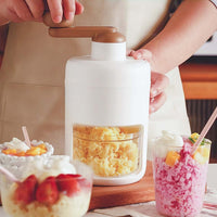 Manual Ice Shaver Crusher For Home And Kitchen Use